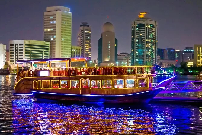 Dubai Creek Cruise with Dinner in Floating Restaurant
