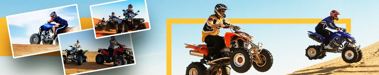 60 Minutes 300cc Yamaha Quad Bike ( Age Above 11 Years )