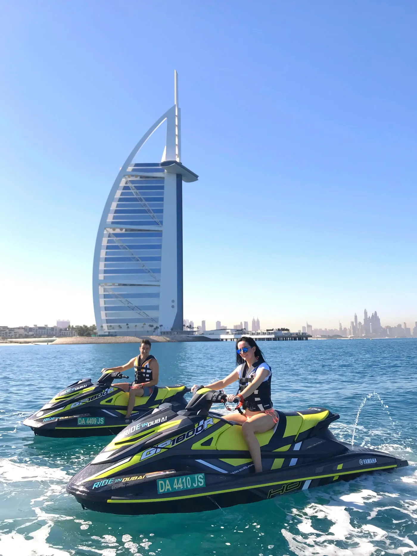 Jet-ski Burj Al Arab with (two way) transfer