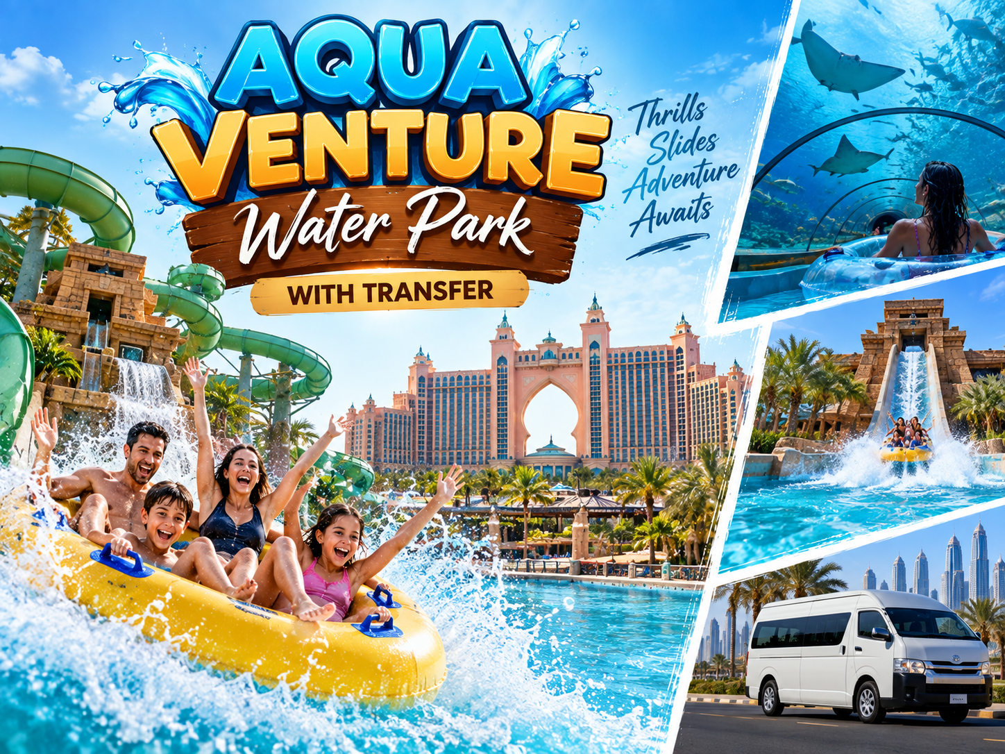 Aqua venture Water Park with transfer