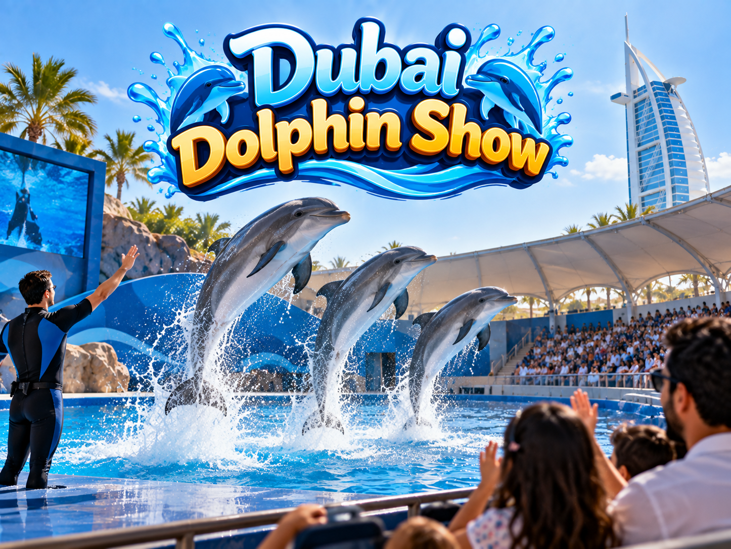 Dubai Dolphin Show Regular Tickets With Return transfer
