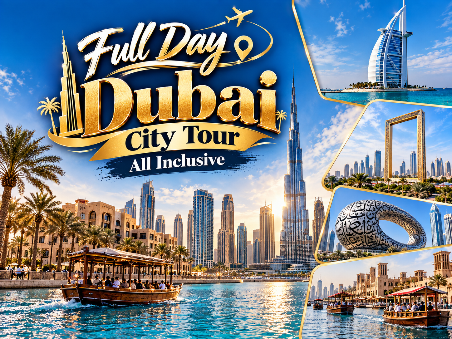 Full Day Dubai City Tour  All Inclusive
