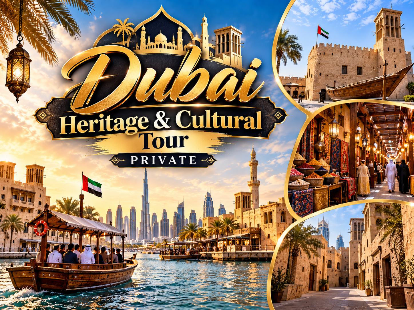 Dubai Heritage & Cultural Tour - Private