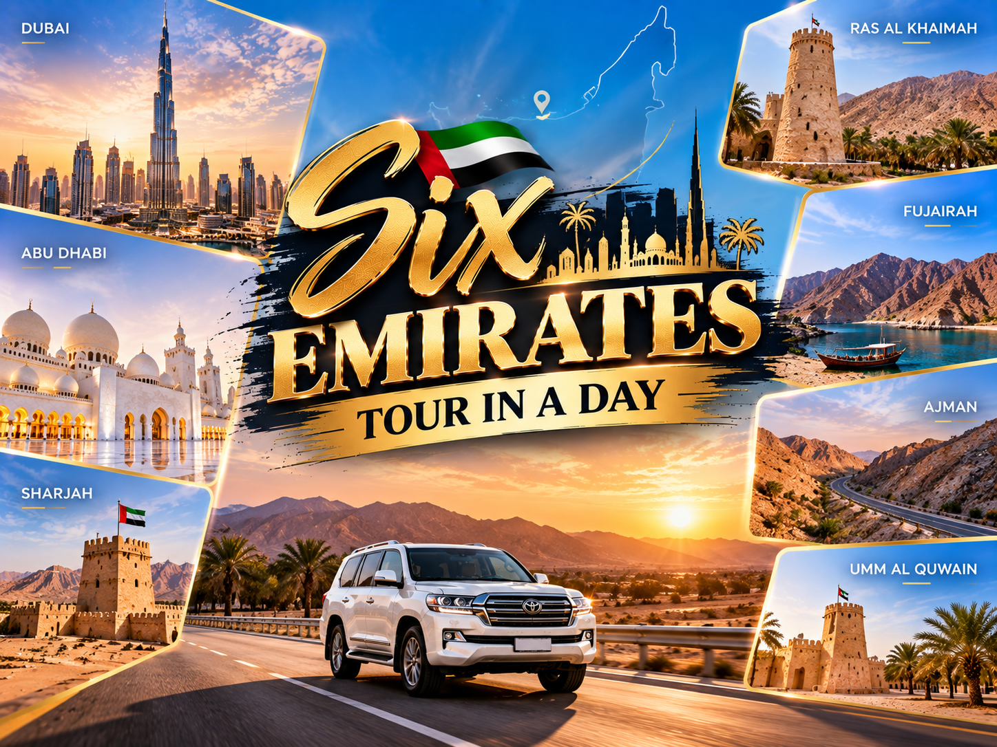 Six Emirates Tour In A Day