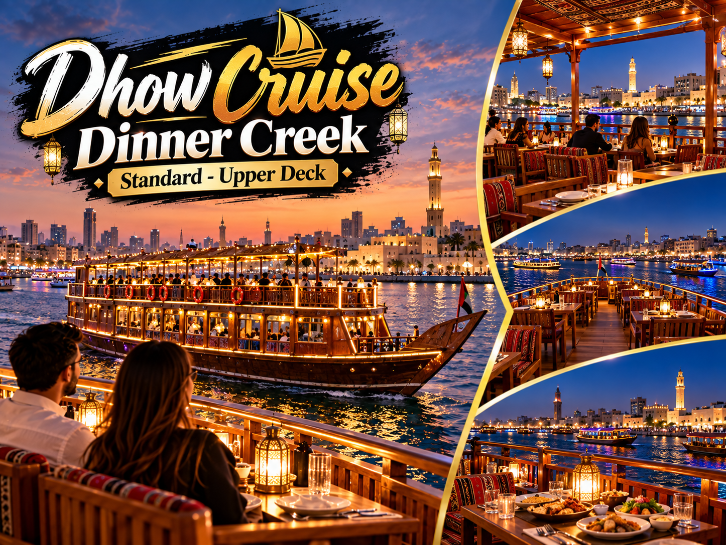 Dhow Cruise Dinner Creek Standard - Upper Deck